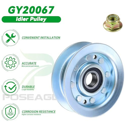 GY22172 Idler Pulley for John Deere 42" 48" D140 L130 LA145 Decks - size: 1xGY22172