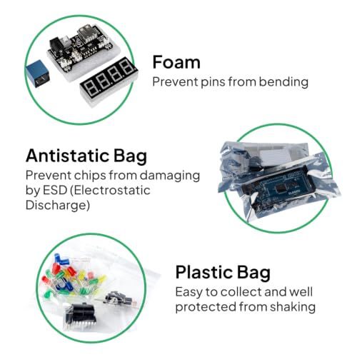 ELEGOO Mega 2560 R3 Project Basic Starter Kit Compatible with Arduino