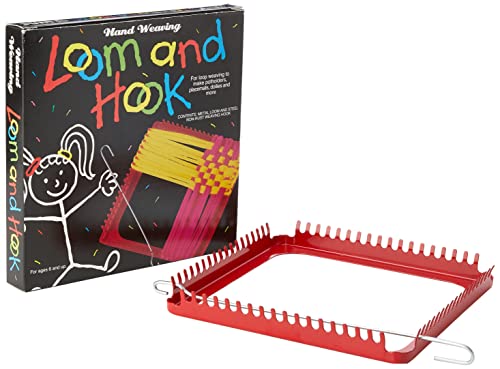 WOOL NOVELTY CO., INC. Deluxe Hand Weaving Loom & Hook