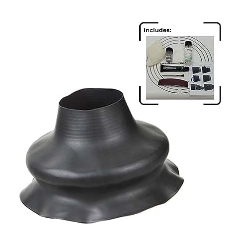 Bellows Latex Neck Seal for Drysuit Trimmable - color: Bellows Neck Seal plus Replacement Kit, size: Large / 14.25" - 15.5" Neck