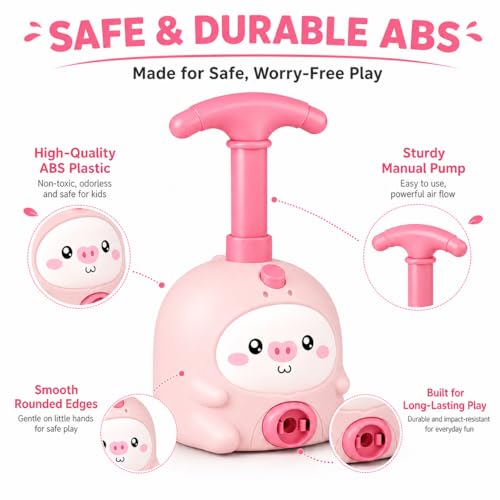 Pink Balloon Launcher Toy Set with 2 Cars & 26 Balloons - color: Pink