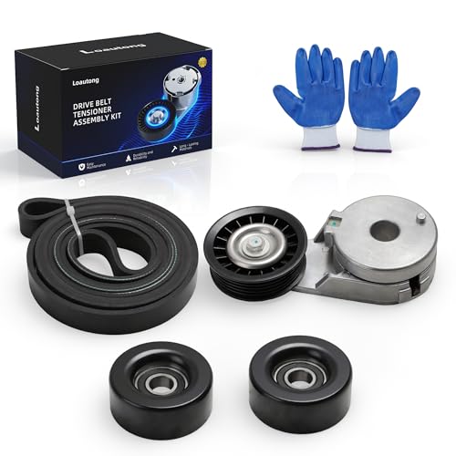 Belt Tensioner Serpentine Belt Idler Pulley Kit