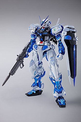 TAMASHII NATIONS Bandai Metal Build Astray Blue Frame Gundam Seed Astray Full Action Figure Weapon Set