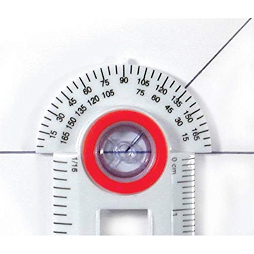hand2mind Safe-T Compass, Bullseye Compass for Kids Math, Clear Plastic Compass for Drawing, Safety Kids School Supplies, Homeschool Supplies (Set of 30)