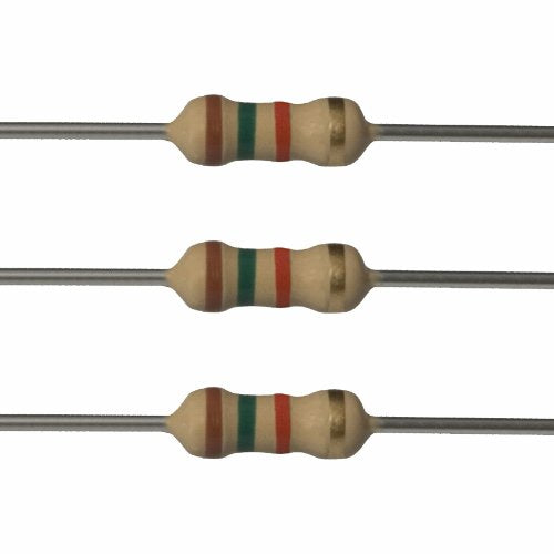 E-Projects 100EP5121K50 1.5k Ohm Resistors, 1/2 W, 5% (Pack of 100)