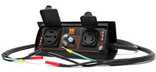 WEN GNA50i 50-Amp 6000-Watt Parallel Connection Kit for Inverter Generators, Black - style: 6000 Watts