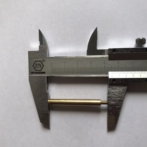 Music Box Spare Part Brass 4.00 cm Long Extension Rod for Music Box Winding up Key Size M3.5 - color: (3) 4.00 Cm Extension Rod