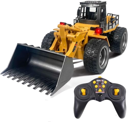 1:18 Sace Remote Control Construction Dump Truck Toy RC Bulldozer Rc Construction Vehicle Truck Boys (Bulldozer)