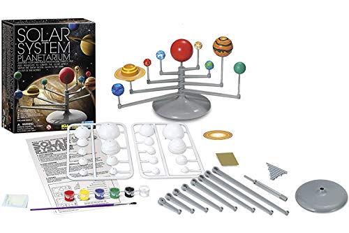 4M Solar System Planetarium - DIY Glow In The Dark Astronomy Planet Model Stem Toys Gift for Kids & Teens, Girls & Boys, Model:3427 - style: Solar System Planetarium