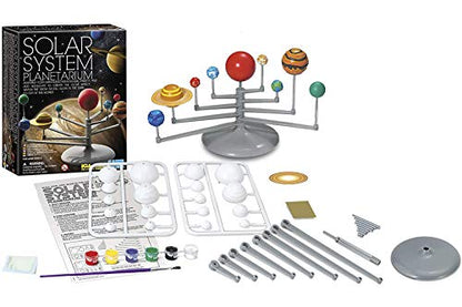 4M Solar System Planetarium - DIY Glow In The Dark Astronomy Planet Model Stem Toys Gift for Kids & Teens, Girls & Boys, Model:3427 - style: Solar System Planetarium