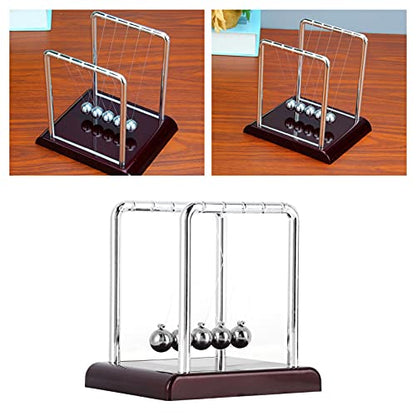 Newtons Cradle Pendulum Metal Balance Balls Desk Decor