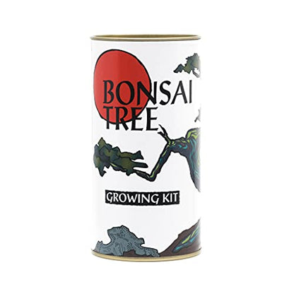 Bonsai Tree Grow Kit | Japanese Flowering Cherry | White Design | The Jonsteen Company