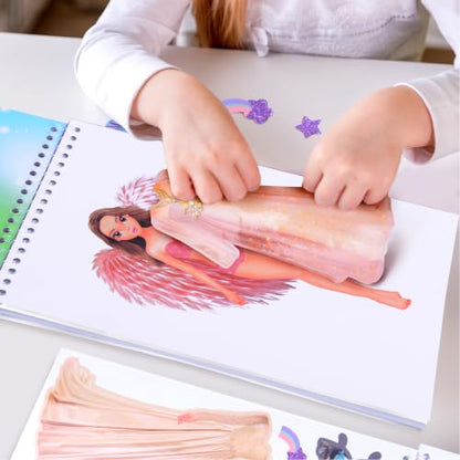 BSCOOL Sticker Book Girls Angels Fairies Mermaids Paper Doll 2-Pack - color: Multipack - Angels & Fairies and Mermaid