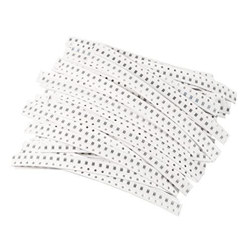 1500pcs 1206 Resistors Kit 60 Value 1206 SMD Capacitor 1206 Chip Resistor Assortment Kit 1% 1/4W 0.25W 0 ohm-10M ohm Resistors - style: 1206-1500pcs