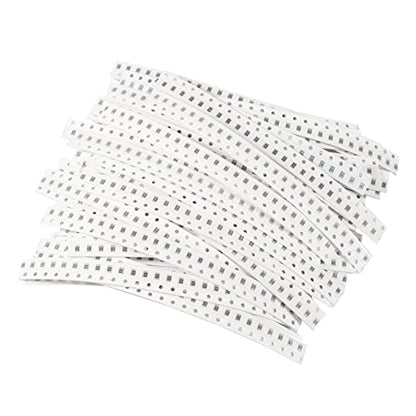 1500pcs 1206 Resistors Kit 60 Value 1206 SMD Capacitor 1206 Chip Resistor Assortment Kit 1% 1/4W 0.25W 0 ohm-10M ohm Resistors - style: 1206-1500pcs