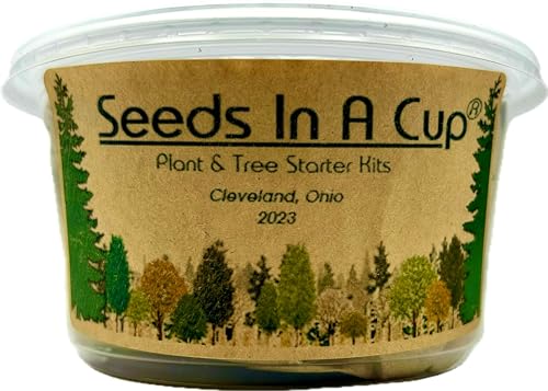 Rhubarb Vegetable Seed Starter Grow Kit, Made in USA, All-in-one Seed Starter Kit Seeds In A Cup® Come with Our Seeds Growth Promise.