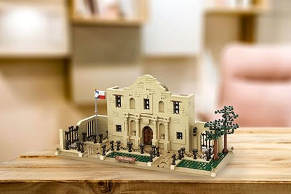 Atom Brick The Alamo Building Set, 1:100 Scale, 1066 Pieces, Ages 14+