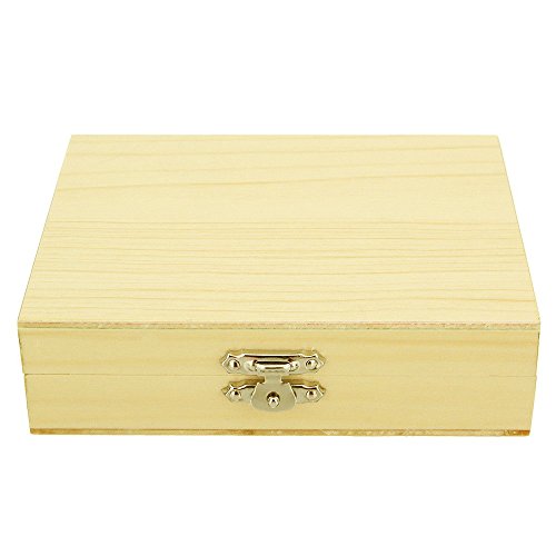 Jiusion 25Pcs Prepared Microscope Slides Set with Fitted Wooden Case