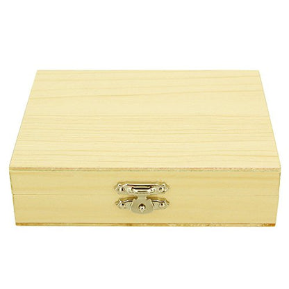 Jiusion 25Pcs Prepared Microscope Slides Set with Fitted Wooden Case