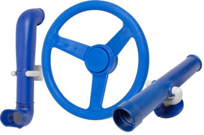 Swing Set Stuff Inc. Periscope Telescope Steering Wheel (Blue) with SSS Logo Sticker