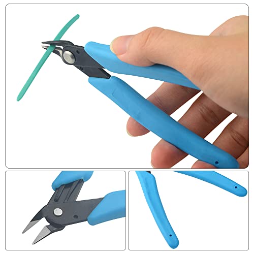 Professional 8 PCS Model Tools Kit Modeler Basic Tools Craft Set Hobby Building Tools Kit for Gundam Car Model Building Repairing and Fixing(A) - size: Small