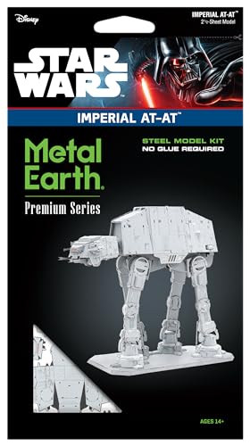 Metal Earth Premium Series Star Wars Imperial at-at 3D Metal Model Kit Fascinations
