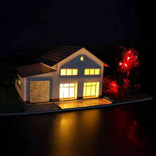 Evemodel 30pcs Pre-Wired Micro Litz Wire Yellow 0603 SMD LED Light 7.8'' Wire Resin Cover Waterproof CD0603Y - color: Yellow