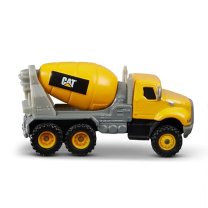 CAT Construction Toys CAT Construction Die Cast Metal 3 Pack Vehicles - Dump Truck/Cement Mixer/Grader for Ages 3+ - style: Dump Truck, Cement Mixer, Grader