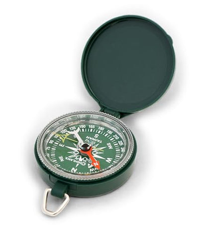 Coghlan's Compass – for Hiking, Camping, Survival & Orienteering – Map, Deluxe Map, Lensatic, Liquid-Filled, Pocket, Wrist, Trail, Carabiner, Pin-On & LED Navigation Tools - size: Liquid-Filled Compass – 7.75"