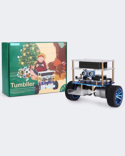 ELEGOO Tumbller Self-Balancing Robot Car Kit, Compatible with Arduino