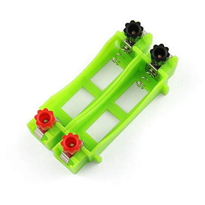 E-outstanding Circuit Learning kit Simple Circuit Physics Electrical Experiment Box, Physics Teaching Instrument (Pack of 2) - size: Compact (Pack of 2)