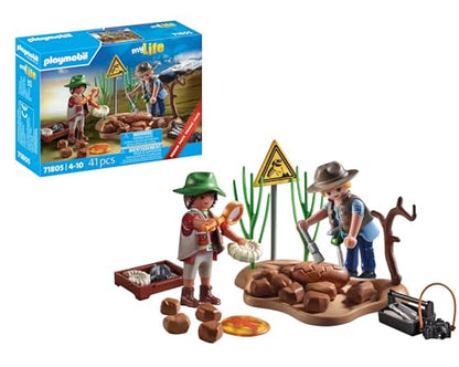 PLAYMOBIL PLL71805 DINOS FOSSILS RESEARCHERS