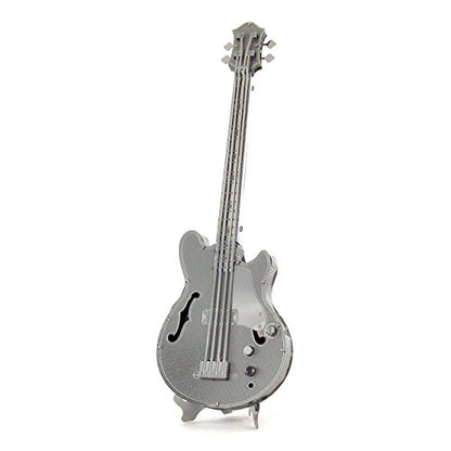 Metal Earth Electric Bass Guitar 3D Metal Model Kit Fascinations