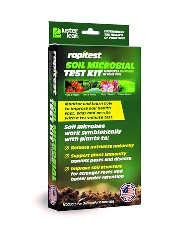 Rapitest® Soil Microbial Test Kit. Improve Soil Health and Activity. for use Along with Soil Conditioners/Activators/Nutrients. Designed, Engineered and Assembled in the USA.