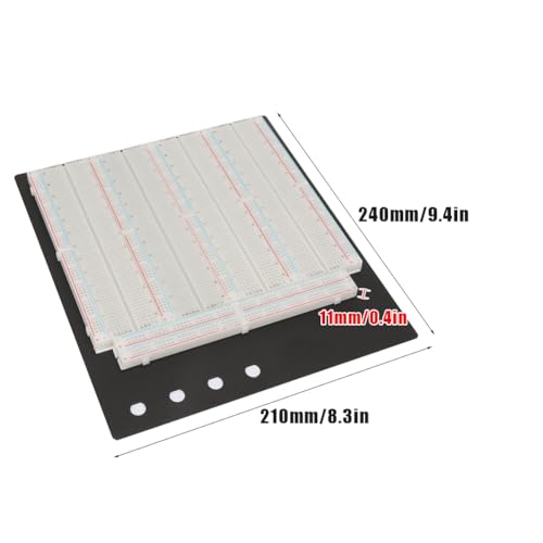 Joyzan Breadboard,3220 Tie Points Mini Solderless Breadboard ZY 208 Circuit