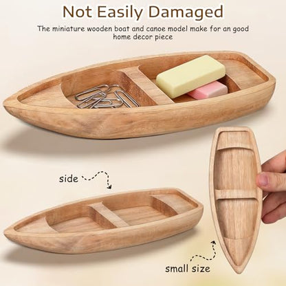 Toyvian Wooden Sailboat Model Kit, Unfinished Wood Boat for DIY Crafts