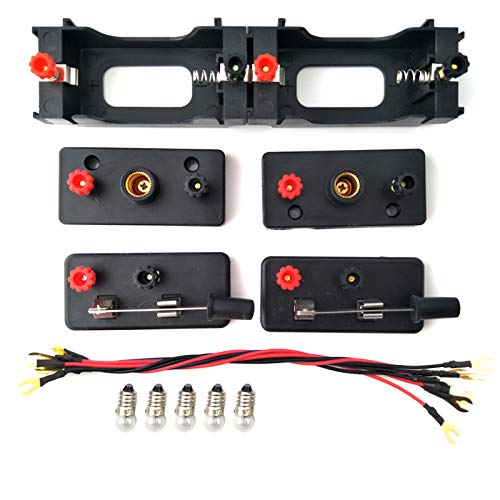 EUDAX School Labs Basic Electricity Discovery Circuit Kit for Introductory Electronics (Pack of 4) - size: 7.1 inches (Pack of 4)