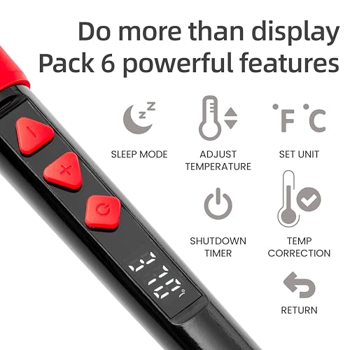 Soldering Iron Kit, 60W LED Display Digital Solder Pen, 5 Replaceable Tips, 21-in-1 Fast Heating with Solder Wire, Stand, Desoldering Pump, for Electronics Repair Hobby DIY 120V US Plug from Plusivo