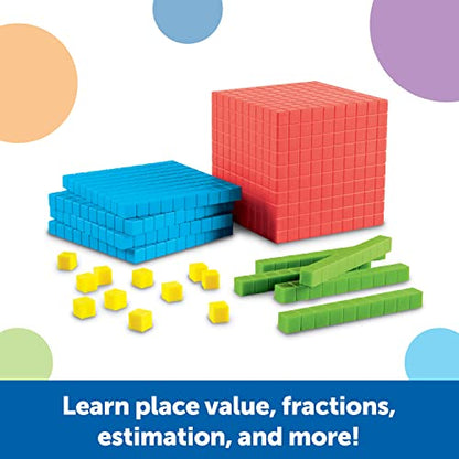 Learning Resources Brights! Base 10 Starter Set - style: Brights! Starter Set
