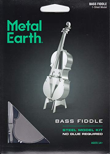 Metal Earth Bass Fiddle 3D Metal Model Kit Fascinations