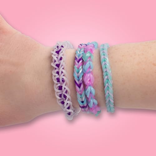 Rainbow Loom Treasure Box Sparkle Pop Edition DIY Bracelet Kit, 7000 Bands