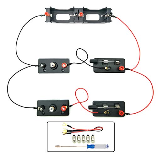 EUDAX School Labs Basic Electricity Discovery Circuit Kit for Introductory Electronics - size: 7.1 inches