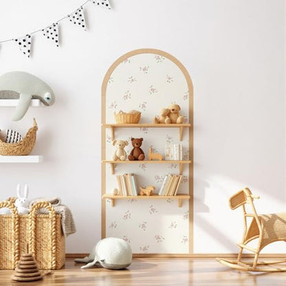 Novabright Arch Wood Molding 47 x 22 Inch, Arch Unfinished Trim - size: 47 x 22 Inc, style: Arch
