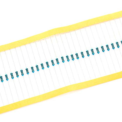 Chanzon 100pcs 1/4W (0.25W) 1000 Ω ohm Metal Film Fixed Resistor - size: [1-4ZC04] 1K ohm