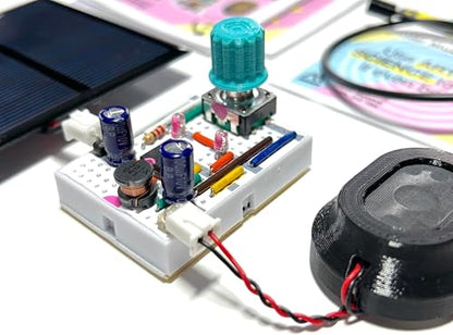 opdo Solar Music Box Kit | Turn Sunlight into Sound | STEM/STEAM DIY Circuit | Ages 9+ | Generative Musical Instrument | Ohio Made | Millions of Tonal and Rhythmic Patterns | opdo | Makefast Workshop