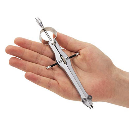 Mr. Pen- Professional Compass for Geometry, Extra Lead - color: Silver