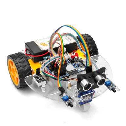 OSOYOO Espro 2WD Robot Car Kit for Arduino ESP32 STEM Learning w/Tutorials