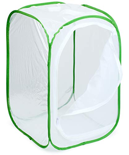 3-Pack Insect and Butterfly Habitat Cage Terrarium Pop-up Butterfly Enclosure (3 x 15.7 x 15.7 x 23.6")