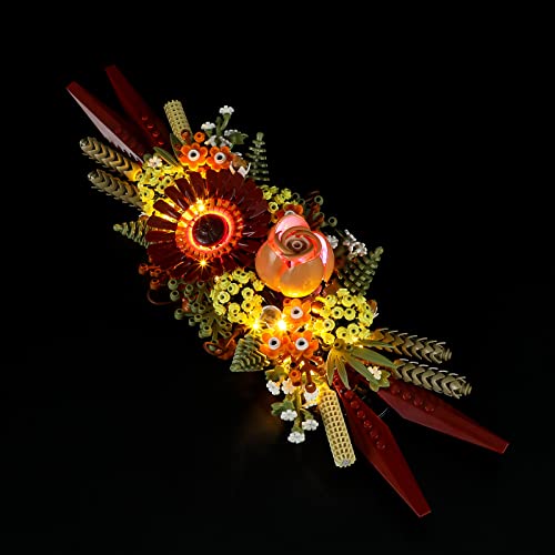 LIGHTAILING Light for Lego- 10314 Dried Flower Centerpiece - Led Lighting Kit Compatible with Lego Building Blocks Model - NOT Included The Model Set - style: (Only Light) 10314 Dried Flower Centerpiece