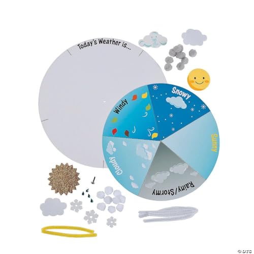 Weather Wheel Ck - 12 Pieces